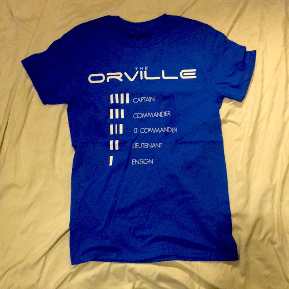 I’m selling a small blue shirt.